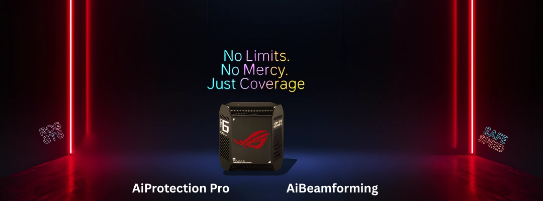 روتر گیمینگ ایسوس ROG Rapture GT6 سه‌باند مخصوص گیمینگ و استریم 8K