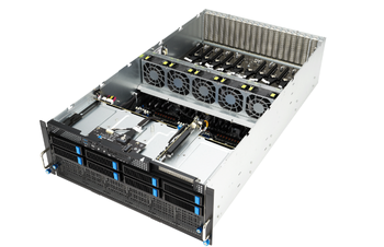 سرور ایسوس ASUS ESC8000A-E12 مخصوص هوش مصنوعی و محاسبات سنگین | فروشگاه کستل castlepc.ir