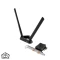 کارت شبکه بی‌سیم ایسوس ASUS PCE-BE92BT با فناوری Wi-Fi 7 و بلوتوث 5.4