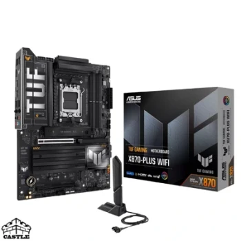 مادربرد ایسوس مدل TUF GAMING X870-PLUS WIFI سوکت AM5 با پشتیبانی از DDR5