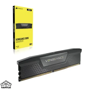 رم کورسیر VENGEANCE DDR5 ظرفیت 16GB تک ماژول فرکانس 5200MHz CL40 مشکی