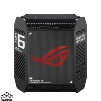 روتر گیمینگ ایسوس ROG Rapture GT6 سه‌باند مخصوص گیمینگ و استریم 8K