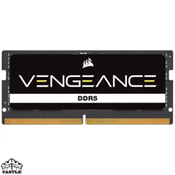 رم لپ‌تاپ CORSAIR VENGEANCE DDR5 SODIMM ظرفیت 16GB فرکانس 4800MHz CL40