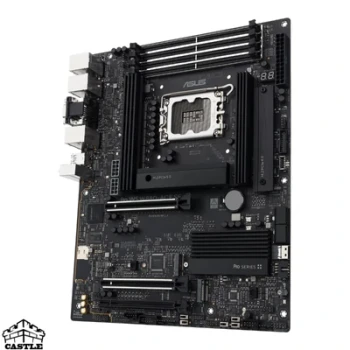 مادربرد ورک‌استیشن ایسوس مدل Pro WS W880-ACE SE DDR5 سوکت LGA1851 چیپست Intel W880 سازگار با پردازنده‌های Intel Core Ultra