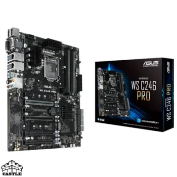 مادربرد ایسوس WS C246 PRO سوکت LGA1151 مخصوص ورک‌استیشن