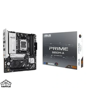 مادربرد ایسوس مدل PRIME B850M-A سوکت AM5 با پشتیبانی از DDR5 و PCIe 5.0